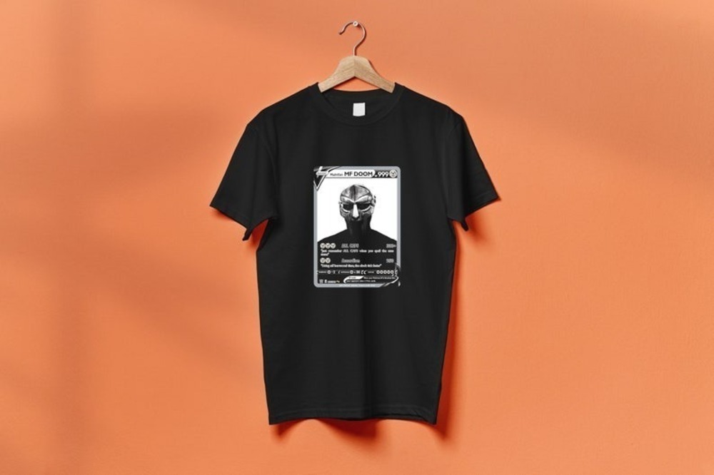 MF DOOM Card T-shirt Black Shirt